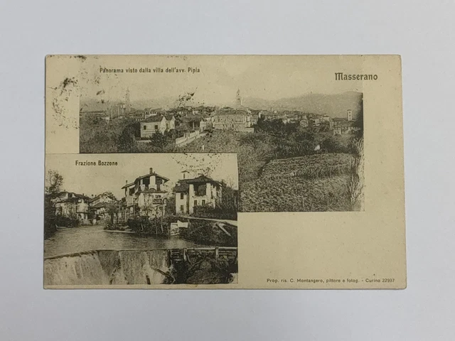 Lettre Rare De 1866 – Municipio Di MASSERANO (Biella), Document Historique Original