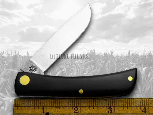 Case xx Knives Sodbuster Jr. Black Synthetic Handle Pocket Knife Stainless 00095 3