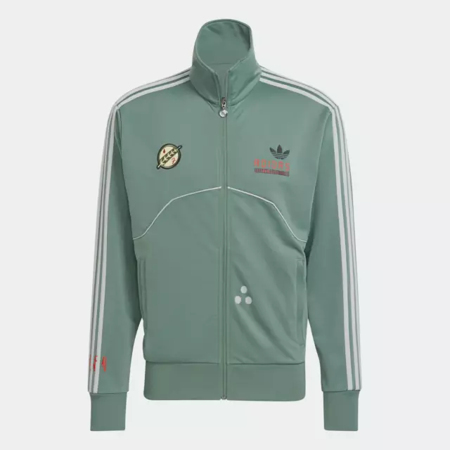 ADIDAS ORIGINALS MENS Boba Fett Firebird Classic Track Top Green 104.00 PicClick UK