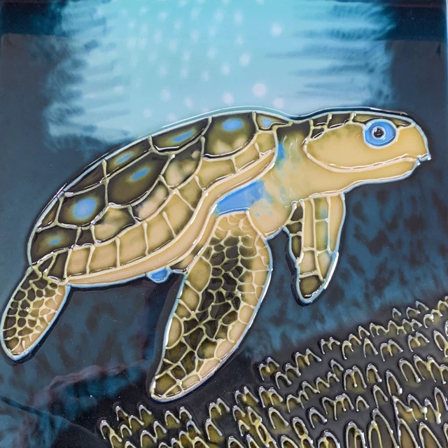 Turtle Reef 8x8 Decorative Wall Art Ceramic Tile New Backsplash Bath Kitchen