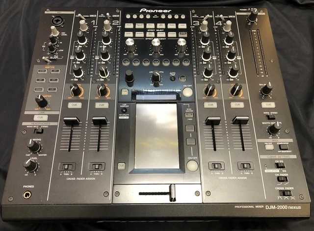 Pioneer DJM-2000 Nexus Professional DJ 4 Channel Mixer w/ ac code