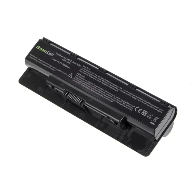 6600mAh Batterie pour Asus N76VB N76VJ N56JR N56JN N56VV N46VM N46VZ R501 N56V 2
