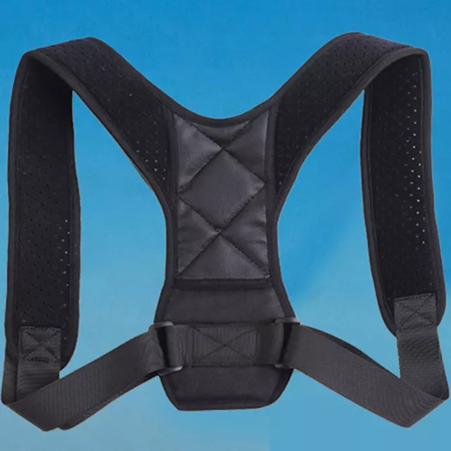 fr Adjustable Posture Corrector Belt Lumbar Back Shoulder Support Spine Braces