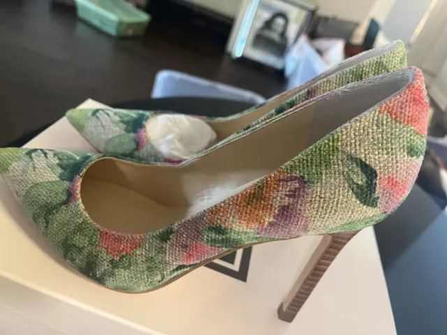 Ivanka Trump Carra Printed Lined Floral Pumps 3