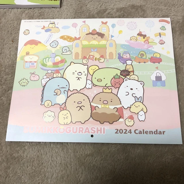 SUMIKKO GURASHI CALENDAR 2024 44.76 PicClick