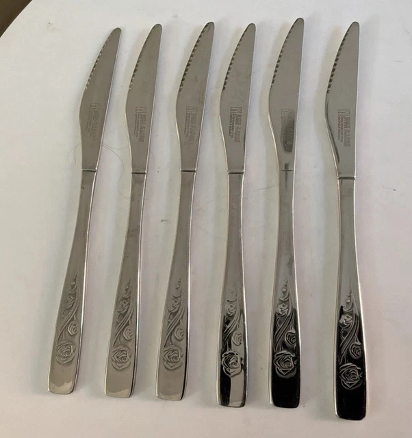 6 ARTHUR PRICE John Mason 13cm Stainless Steel Sherwood Rose