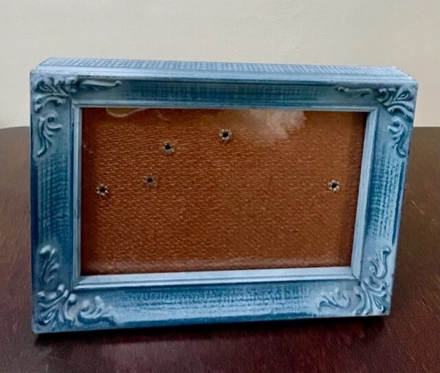 Blue Grey  Denim Picture Frame 5 x 7 in  