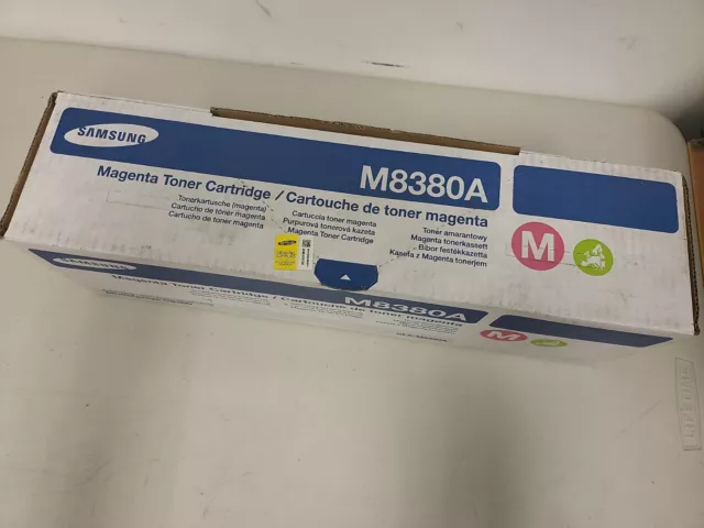 Samsung CLX-M8380A Toner Cartridge Magenta for MultiXpress C8380 Genuine  A2S#