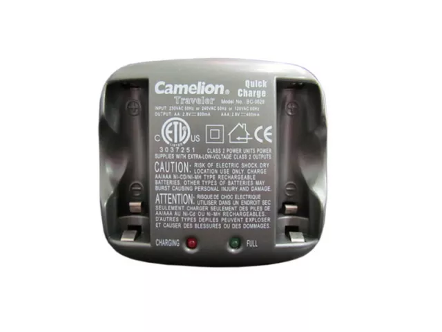 Camelion Quick Charge BC-0628 Ladegerät Mignon/Micro-NiCd/NiMH-Zellen bis 2850mA