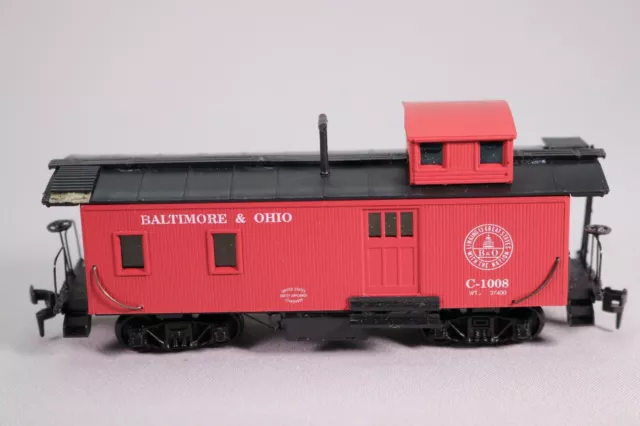 LE4146 ROUNDHOUSE 3431 Ho Wagon queue US Wide vision caboose Baltimore & Ohio 3