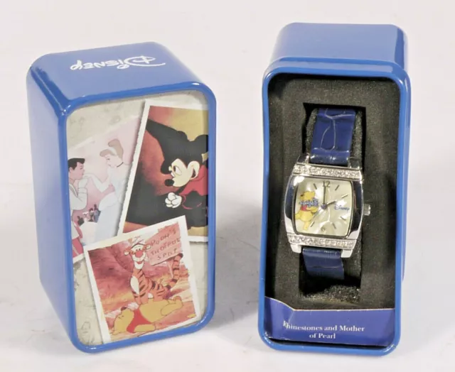 Prl) Disney Mu2202 Orologio Polso Montre Wrist Watch Winnie The Pooh