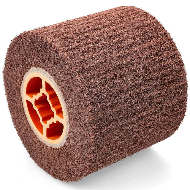 Flap Wheels Non-Woven Buffing Abrasive Flap Wheel Wire Drawing Polishing Burnish