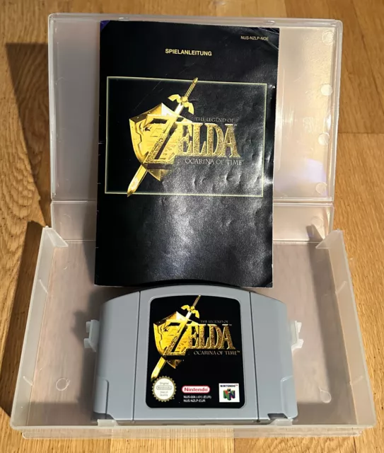 Nintendo 64 N64 Spiel - The Legend of Zelda: Ocarina of Time inkl. Anleitung