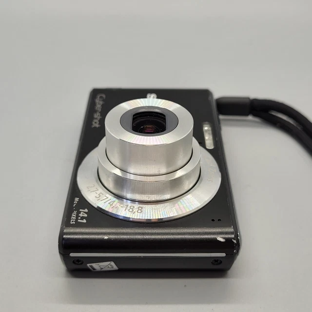 Sony Cybershot DSC-W530 14,1 megapixel fotocamera digitale testata nera 13