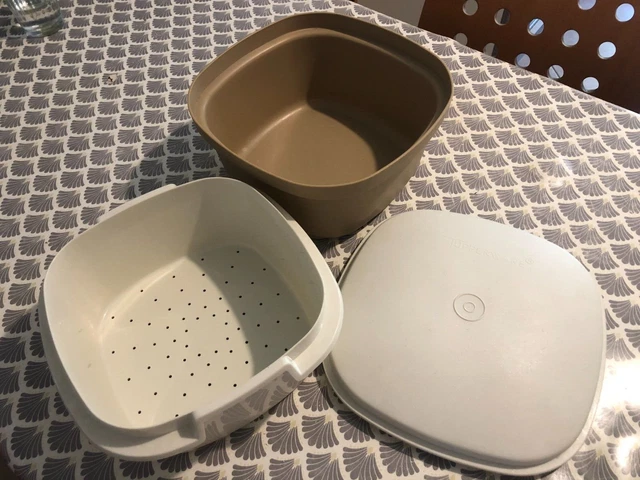 Boite Tupperware égouttoir passoire - Très bon état - Arts de la table