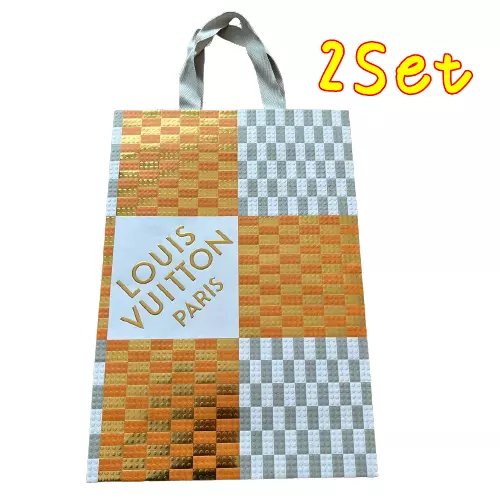 Louis Vuitton 3D Rainbow Christmas Limited Edition 14 x 10 Shopping Bag  RARE