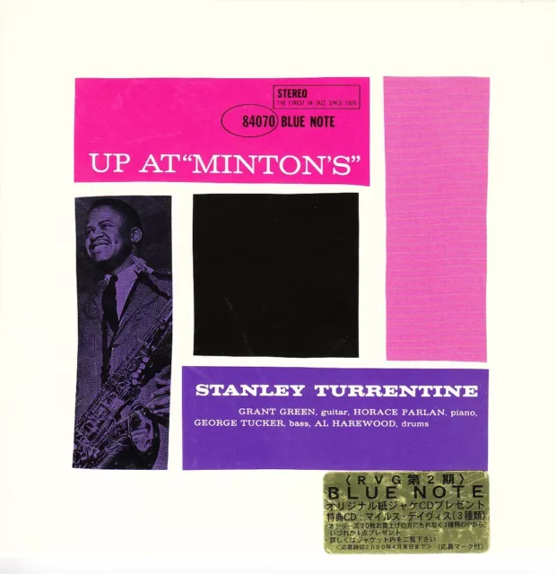 Stanley Turrentine – Up At "Minton's", Vol. 2