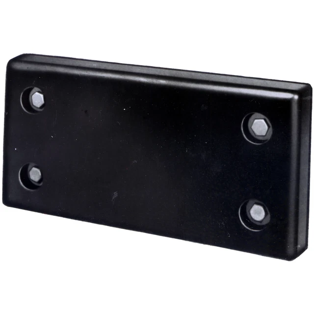 Durable Corporation Molded Bumper, Rectangular, Molded, Length 24 in