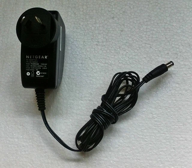 NETGEAR AC Power Supply 12V DC PSU 1A ADAPTOR IT Gear Universal 1000mA