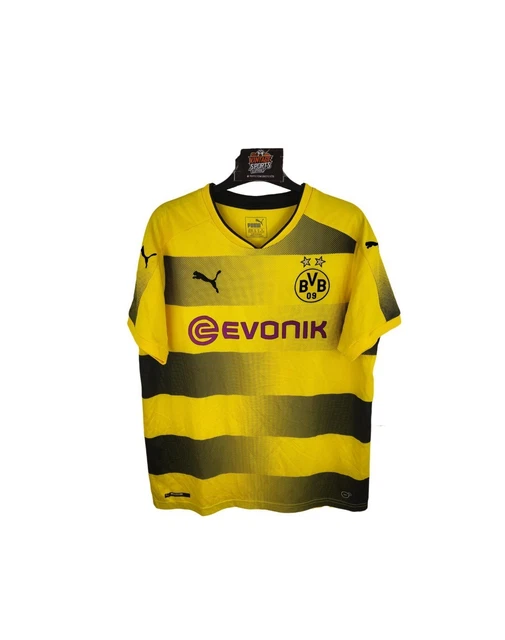 Maillot Domicile Borussia Dortmund 2017/18 – Puma – Taille S – Jaune