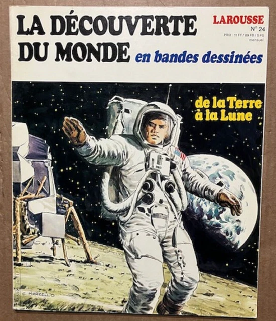 LA DECOUVERTE DU MONDE en BD n° 24 EO 1980 Bielsa / Marcello EUR 1,50 ...