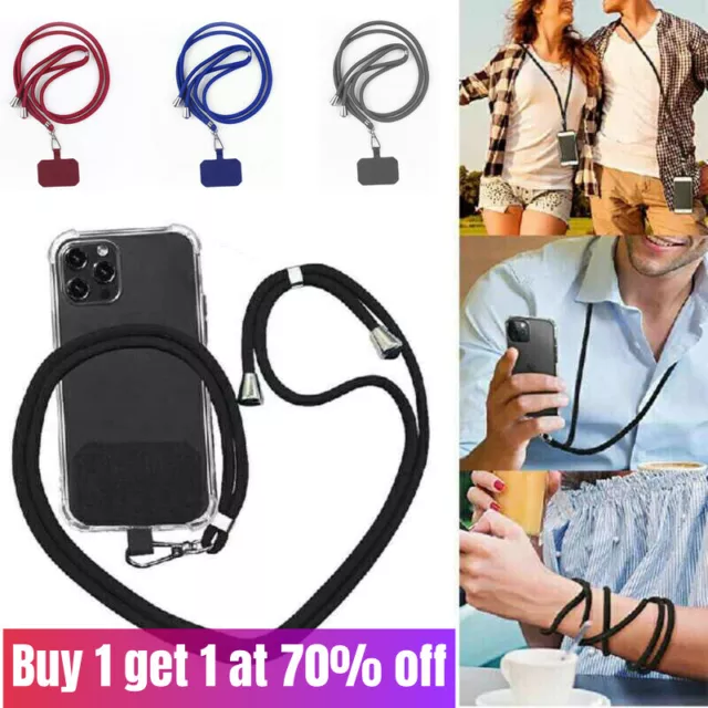 Anti-lost Mobile Phone Lanyard Neck Strap Universal Cross Body Smartphone Rope