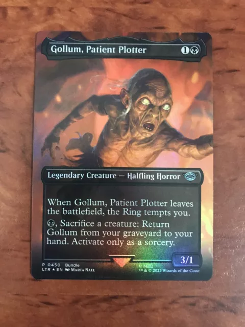 Gollum, Patient Plotter Card  Magic: the Gathering MTG Cards