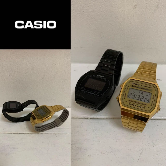 Casio Vintage 3294 1572 Digital Watch Set Of