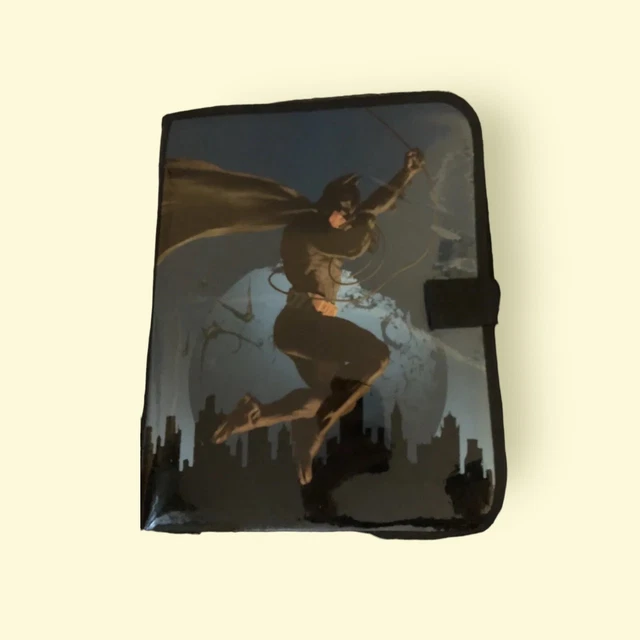 Batman Begins DC Comics 3 Ring Binder Notebook Keeper School College Homeschool