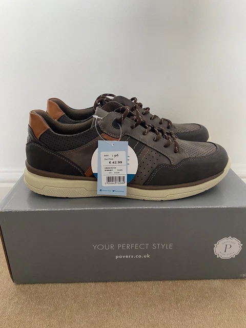 MENS PAVERS CASUAL Shoes Size 9 43 40.00 PicClick UK