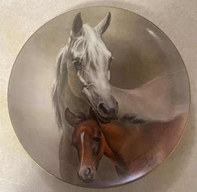 Arabian Mare by Fred Stone. Decorative Horse Plate by American Artists