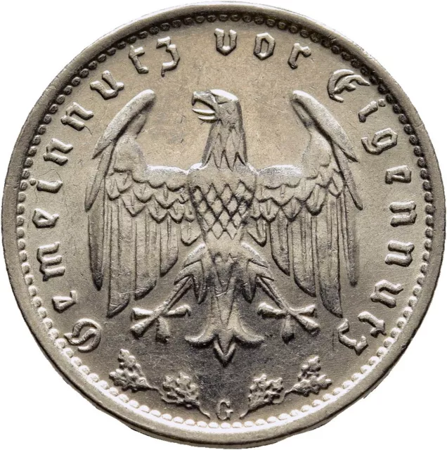 Fitz Deutsches Reich 3. Reich Reichsmark Karlsruhe Adler 1937 Ømah231