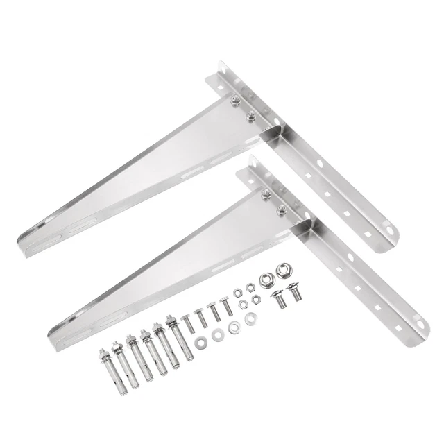 Montaje Soporte para 9000-36000BTU A/C Calor Bomba Sistema Soporta Hasta 882 Lbs