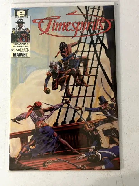 Timespirits #7 Comic Book Epic Marvel 1985 | Combined Shipping B&B