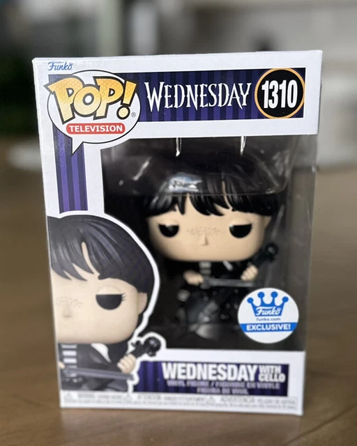 Funko Pop Wednesday 1311 Wednesday Addams Hot Topic Exclusive Metallic