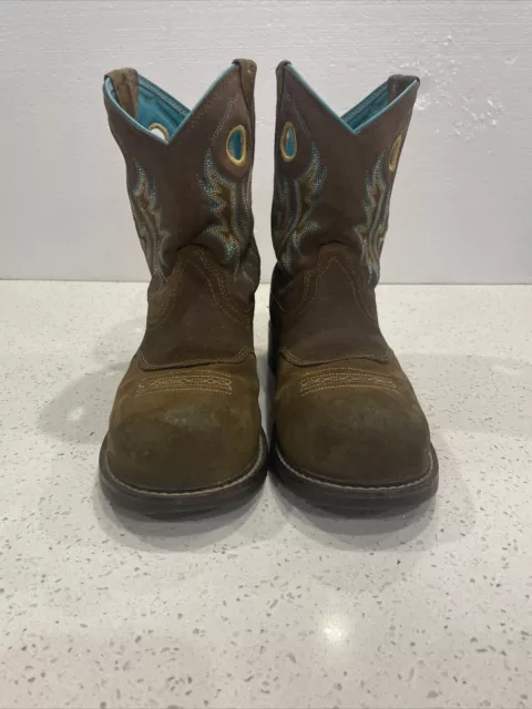 Ariat Womens Composite Toe Work Boots Size 9.5 oil / slip resistant