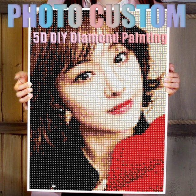Personalized Photo Custom Diamond Painting Arts 5D DIY Full Round/Square Drill