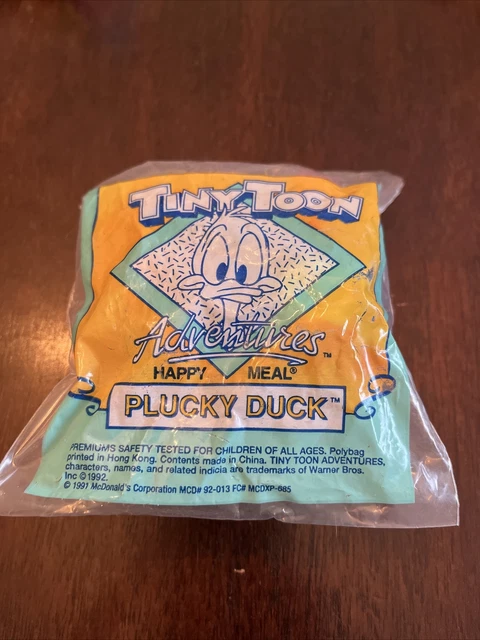 1991 MONTANA MAX Tiny Toon Adventures McDonalds Happy Meal Toy Nip ...