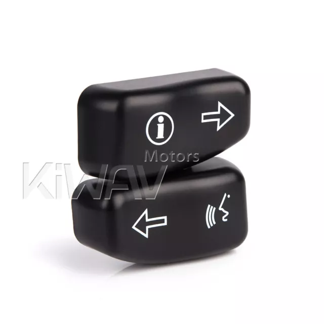 handlebar switch cap 11pcs black for 2016 Harley Electra Glide Ultra Classic Low 2