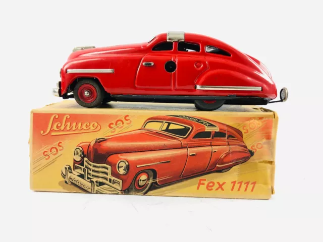 Schuco FEX 1111 Auto in Rot mit OVP