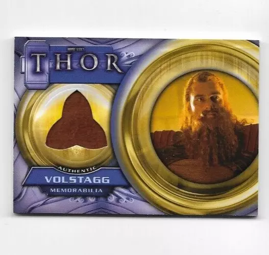 UD Thor the Movie F10 Volstagg costume card