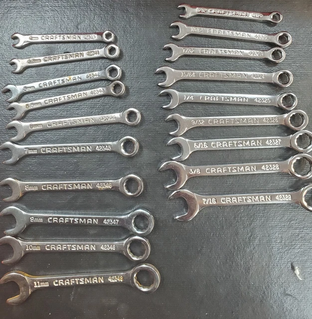 CRAFTSMAN IGNITION AND Allen wrench set , Metric /SAE 25.00 PicClick