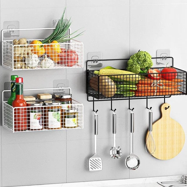 Cesto da appendere a parete in bianco e nero un'aggiunta chic alla tua casa