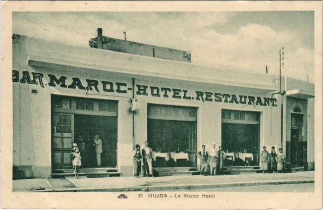 CPA AK MAROC OUDJDA Le MAROC Hotel (31186)