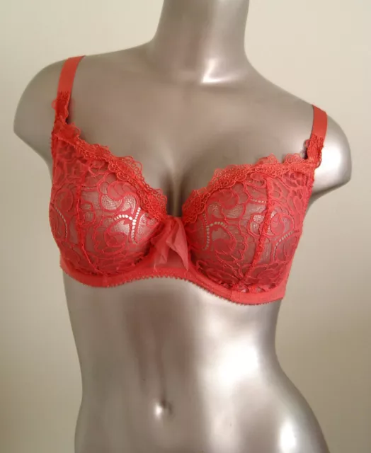 Soutien-gorge 95F (80F eu) à Armature MAISON LEJABY Elixir Théodora Fraise