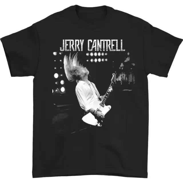Jerry Cantrell Alice In Chains in Concert T-shirt Black Cotton All Size X181