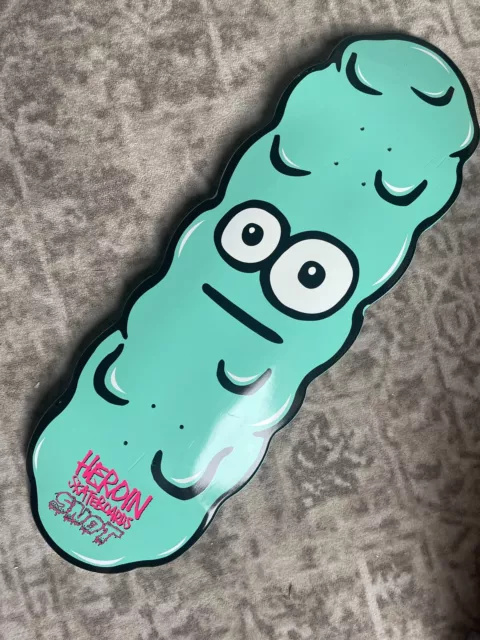 SUPER LIMITED Heroin x Snot Wheels SNOT EGG Skateboard Deck - Fos, Nine Club