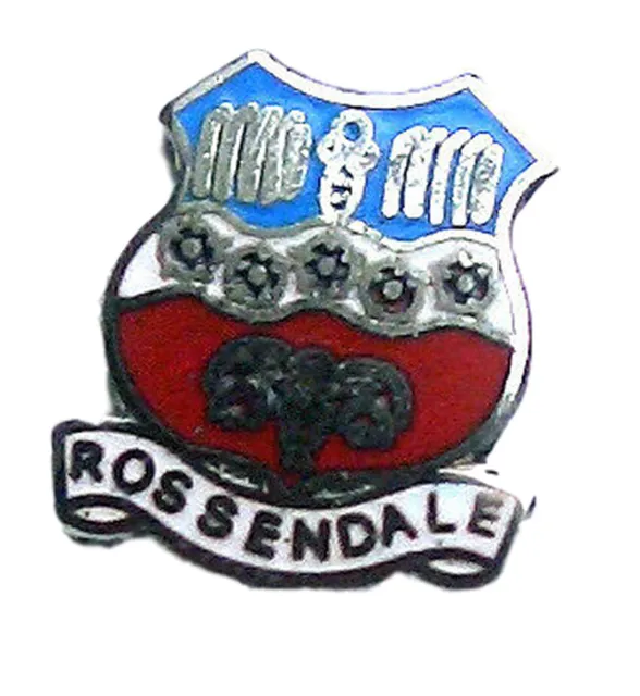Rossendale Quality Enamel Lapel Pin Badge