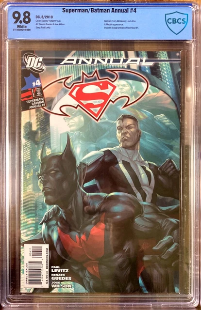 DC Comics Superman/Batman Annual #4 2010 CBCS 9.8 Batman Beyond not CGC