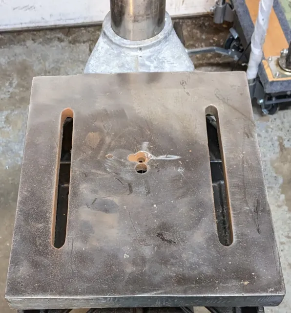 Vintage Buffalo Forge # 15 drill press swivel table 11170 2 3/4 column fit Delta